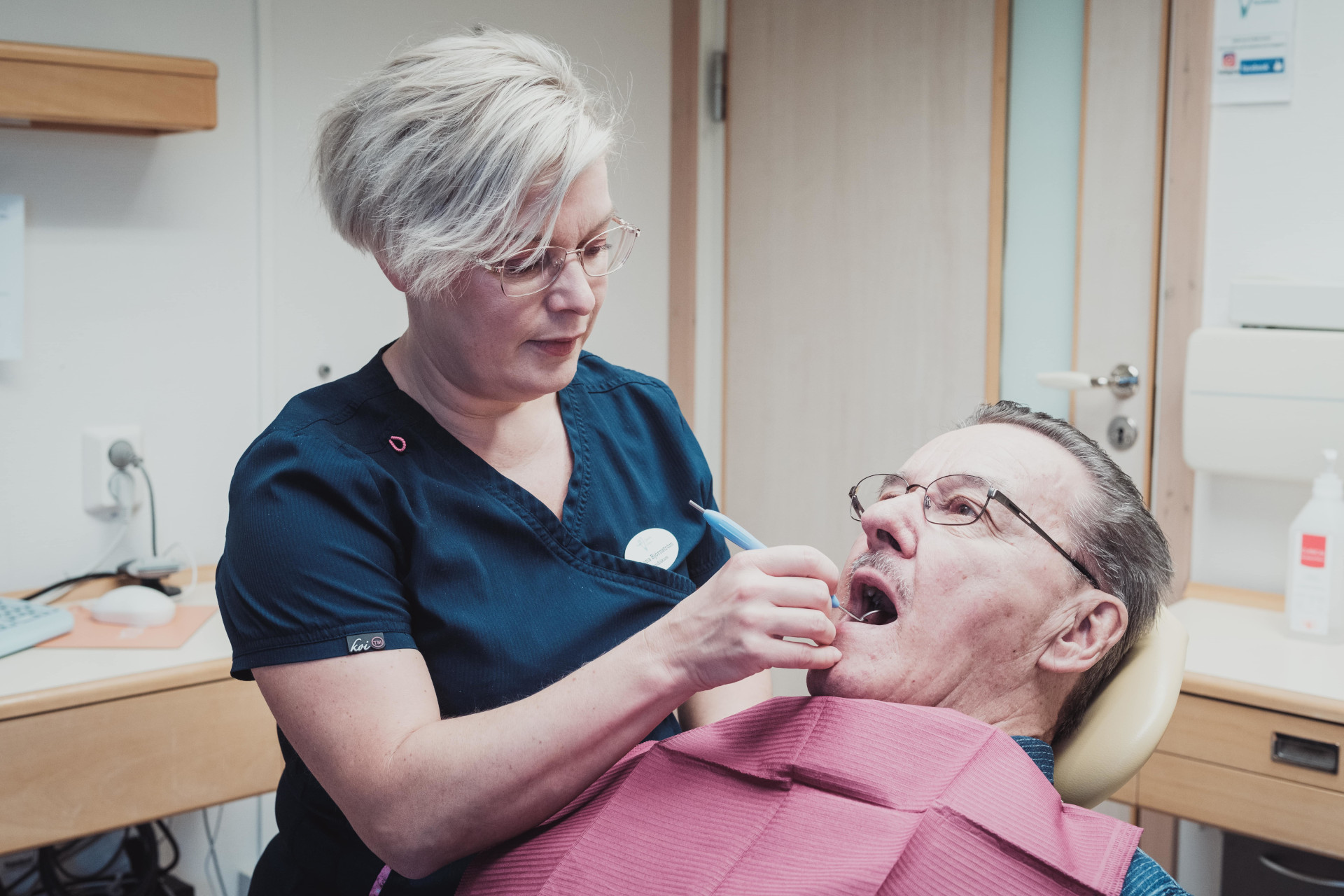 helena med patient